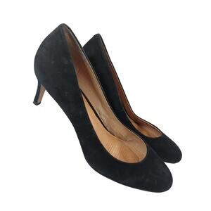 CORSO COMO! UNDERSTATED & ELEGANT BLACK GENUINE SUEDE LEATHER PUMPS, HEELS! 9M